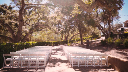 Mt. Woodson Castle Wedding ceremony site