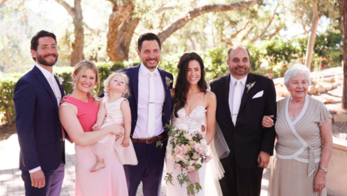 Mt. Woodson Castle Wedding family photo