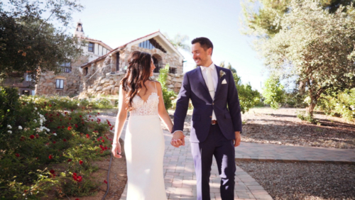 Mt. Woodson Castle Bride and Groom wedding video