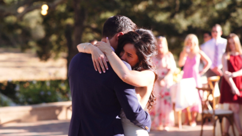 Mt. Woodson Castle Wedding First dance