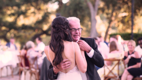 Wedding father daughter dance