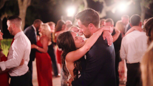 Mt. Woodson Castle Wedding Bride and groom last dance