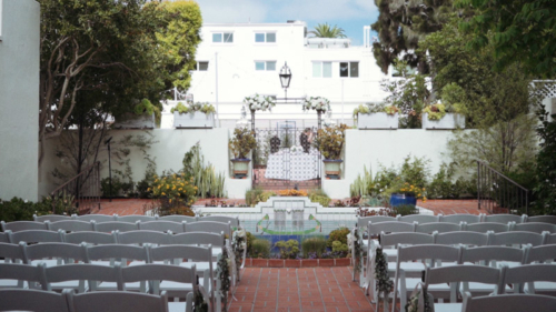 Darlington House Wedding Ceremony Setup