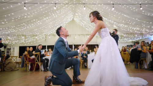 Bride and grooms First dance at Botanica Trademark Venue