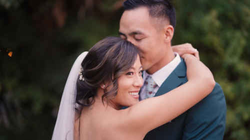 Groom and Bride after wedding